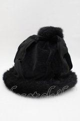 Jane Marple / クラウンハット  黒 S-25-12-12-035-JM-AC-AS-ZS