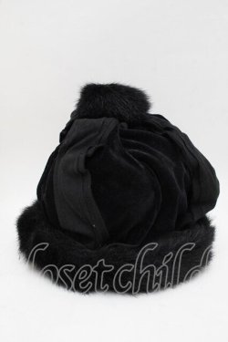 画像2: Jane Marple / クラウンハット  黒 S-25-12-12-035-JM-AC-AS-ZS