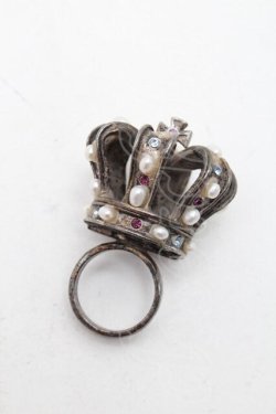 画像1: Jane Marple / 王冠リング  シルバー S-25-12-12-004-JM-AC-SZ-ZS