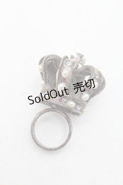 画像1: Jane Marple / 王冠リング  シルバー S-25-12-12-004-JM-AC-SZ-ZS