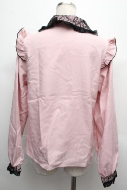 画像2: DearMyLove / ラウンドカラーブラウス  ピンク S-25-12-12-041-EL-BL-AS-ZS