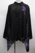 REZEN / 彼岸花和袖シャツ L 京紫 S-25-12-12-042-LO-BL-AS-ZS