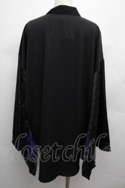 画像2: REZEN / 彼岸花和袖シャツ L 京紫 S-25-12-12-042-LO-BL-AS-ZS