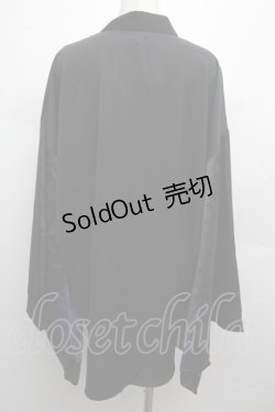 画像2: REZEN / 彼岸花和袖シャツ L 京紫 S-25-12-12-042-LO-BL-AS-ZS