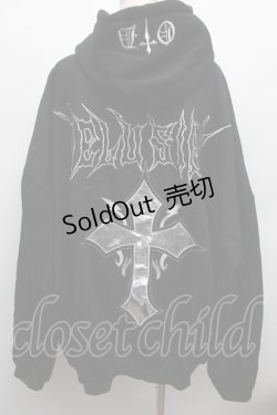 画像2: VOLCAN&APHRODITE / 刺繍パーカー  黒 S-25-12-12-048-LO-TO-AS-ZS