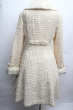 画像2: Innocent World / ファンシーツィードコート  アイボリー S-25-12-12-052-IW-CO-HR-ZS