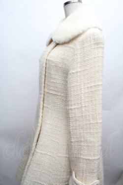 画像4: Innocent World / ファンシーツィードコート  アイボリー S-25-12-12-052-IW-CO-HR-ZS