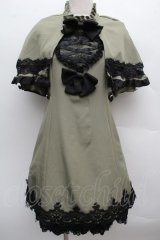 DearMyLove / デザイナー/ケープワンピース M カーキ S-25-12-12-056-EL-TO-AS-ZS