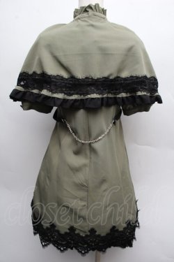 画像2: DearMyLove / デザイナー/ケープワンピース M カーキ S-25-12-12-056-EL-TO-AS-ZS