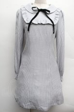 画像1: Honey Cinnamon / フリルワンピース  グレー S-25-12-12-057-LO-OP-AS-ZT516 (1)