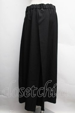 画像2: REZEN / プリーツ袴パンツ L 黒 S-25-12-12-061-LO-PA-AS-ZS