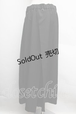 画像2: REZEN / プリーツ袴パンツ L 黒 S-25-12-12-061-LO-PA-AS-ZS