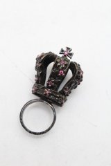 Jane Marple / 王冠リング  アンティークゴールド S-25-12-12-005-JM-AC-SZ-ZS