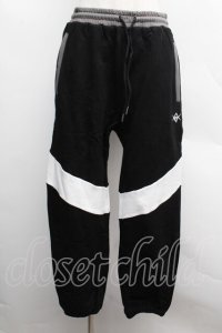 REFLEM / マルチ切替スウェットパンツ  黒 S-25-12-12-064-PU-PA-HR-ZS