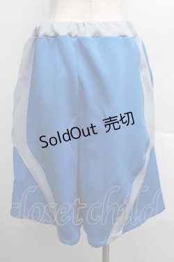 画像2: PUNK / ハーフパンツ  ブルーｘグレー S-25-12-12-065-PU-PA-HR-ZS