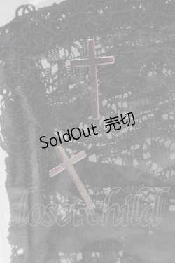 画像3: Moi-meme-Moitie / レースマスク  黒 S-25-12-12-006-MO-ZA-AS-ZS