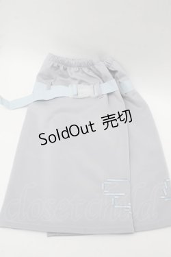 画像1: ACDC RAG / ドットネコレッグウォーマー  グレー×パステルブルー S-25-12-12-011-PU-ZA-HR-ZS