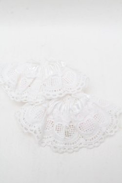 画像2: BABY,THE STARS SHINE BRIGHT / トーションレースのお袖とめ  白 S-25-12-12-012-BA-ZA-AS-ZS