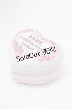 画像1: BABY,THE STARS SHINE BRIGHT / ハート小物入れ  白 S-25-12-12-016-BA-ZA-AS-ZS