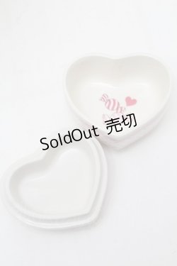 画像3: BABY,THE STARS SHINE BRIGHT / ハート小物入れ  白 S-25-12-12-016-BA-ZA-AS-ZS