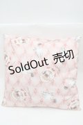 Enchantlic Enchantilly / オリジナルクッション  ピンク S-25-12-12-017-LO-ZA-AS-ZS