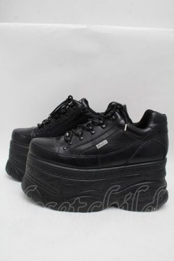 画像2: YOSUKE / 厚底スニーカー 28 黒 S-25-12-12-018-PU-SH-AS-ZS