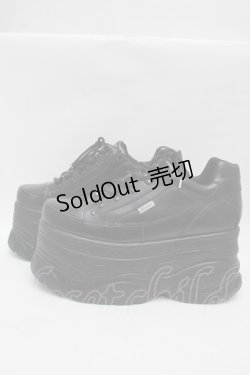画像2: YOSUKE / 厚底スニーカー 28 黒 S-25-12-12-018-PU-SH-AS-ZS