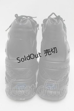 画像3: YOSUKE / 厚底スニーカー 28 黒 S-25-12-12-018-PU-SH-AS-ZS