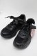 画像1: m petit by misako / AMハートガラチュールスニーカー M 黒 S-25-12-12-019-LO-SH-AS-ZS (1)