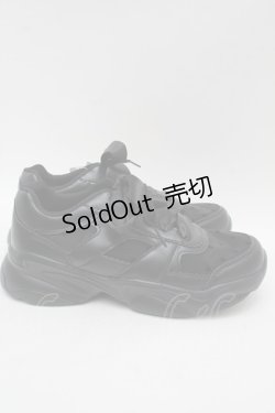 画像5: m petit by misako / AMハートガラチュールスニーカー M 黒 S-25-12-12-019-LO-SH-AS-ZS