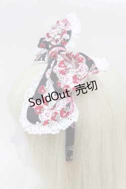 画像2: BABY,THE STARS SHINE BRIGHT / Juicy Strawberry Memoryカチューシャ  黒 S-25-12-12-024-BA-AC-AS-ZS