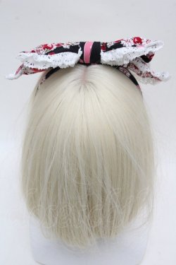 画像3: BABY,THE STARS SHINE BRIGHT / Juicy Strawberry Memoryカチューシャ  黒 S-25-12-12-024-BA-AC-AS-ZS