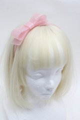 BABY,THE STARS SHINE BRIGHT / ドットリボンカチューシャ  ピンク S-25-12-12-025-BA-AC-AS-ZS