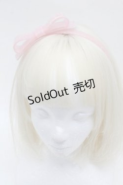 画像2: BABY,THE STARS SHINE BRIGHT / ドットリボンカチューシャ  ピンク S-25-12-12-025-BA-AC-AS-ZS