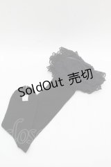 metamorphose / ラッセルレースハイソックス  黒 S-25-12-13-001-ME-ZA-AS-ZS