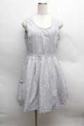 LODISPOTTO / ウエストレースワンピース  グレー S-25-12-13-042-LO-OP-AS-ZS