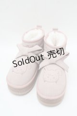 LOLITA / mikkoファーブーツ 34 ピンク S-25-12-13-005-LO-SH-HR-ZS