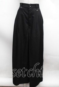 REZEN / 彼岸花カーゴ袴パンツ L 黒 S-25-12-13-047-LO-PA-AS-ZS