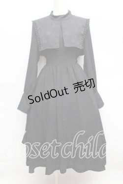 画像1: MIHO MATSUDA / シスターワンピース・ライラワンピース  黒 S-25-12-13-051-GO-OP-AS-ZS