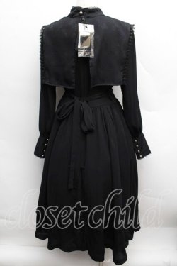 画像2: MIHO MATSUDA / シスターワンピース・ライラワンピース  黒 S-25-12-13-051-GO-OP-AS-ZS