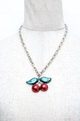 MILK / チェーンチェリーネックレス  赤 S-25-12-13-006-ML-AC-AS-ZS