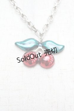 画像2: MILK / チェーンチェリーネックレス  赤 S-25-12-13-006-ML-AC-AS-ZS