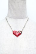 MILK / ハートチョコネックレス  赤 S-25-12-13-007-ML-AC-AS-ZS
