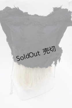 画像3: PUTUMAYO / チェーンネコ耳ハット  黒 S-25-12-13-002-PT-AC-HR-ZS