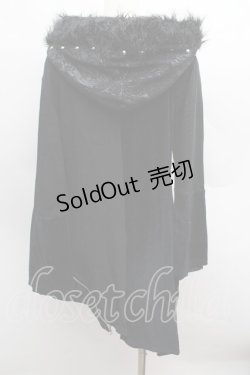 画像3: Sixh / ファーフード切替パーカー  黒 S-25-12-13-026-HN-TO-HR-ZS