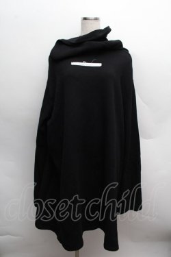 画像2: alice auaa / ハイネックドレープスウェット 1 黒 S-25-12-13-027-AA-OP-AS-ZS