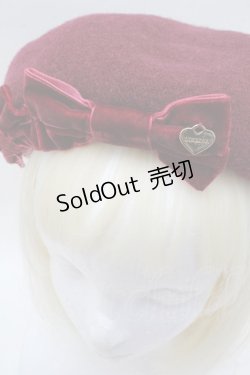 画像2: LIZ LISA / リボンベレー  ワイン S-25-12-13-003-LO-AC-HR-ZS