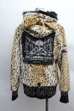 画像2: MAD / ねこみみレオパードファージャケット   S-25-12-13-029-PU-JA-HR-ZS