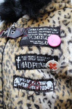 画像4: MAD / ねこみみレオパードファージャケット   S-25-12-13-029-PU-JA-HR-ZS