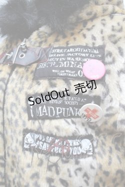 画像4: MAD / ねこみみレオパードファージャケット   S-25-12-13-029-PU-JA-HR-ZS